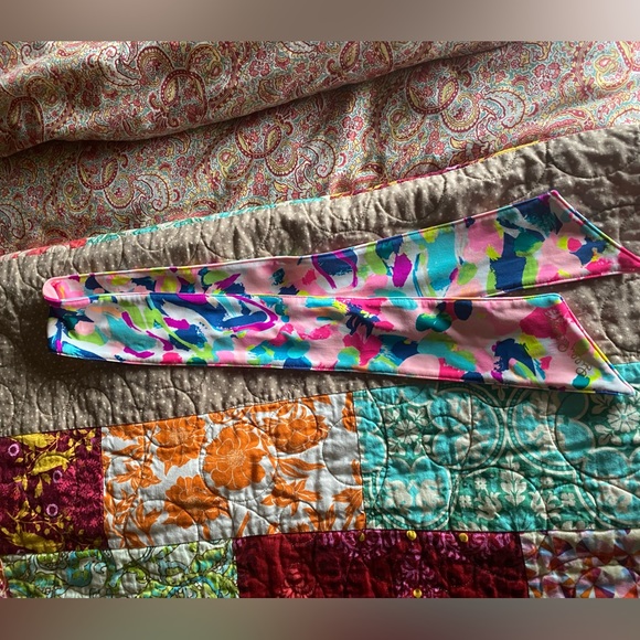 NWOT Limited Edition/hard to find! Lilly Pulitzer Pina Colada Club head-wrap - Picture 3 of 12